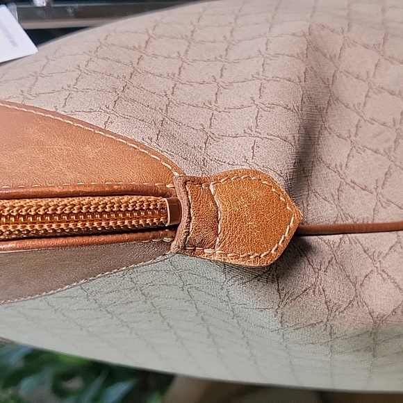 Long Champ Vintage Leather Trim Tote With COA - Picture 8 of 16